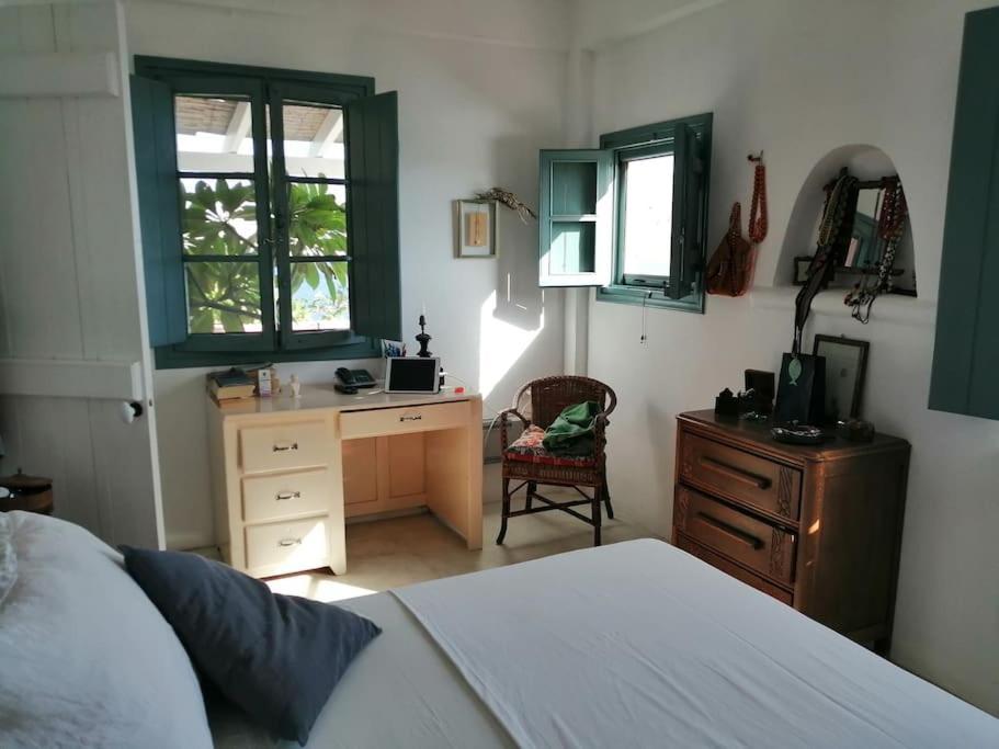 Vromolithos Casa Dei Melograni At Vourlidia Lerosヴィラ エクステリア 写真
